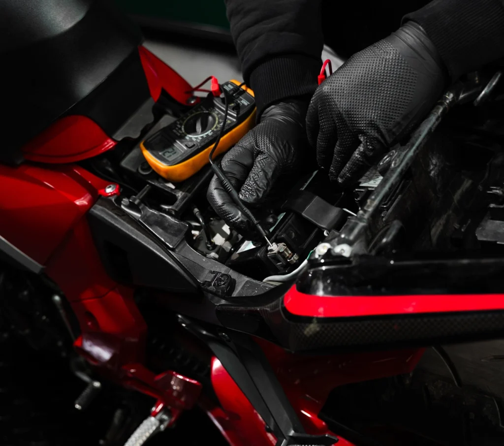 Check battery and range
